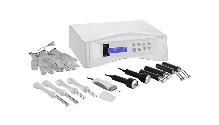 peeling ultrasónico corriente galvánica ultrasonidos estética f-330m