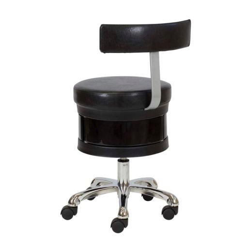 Taburete giroco Antoni negro