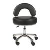 Zen taburete negro altura baja pedicura