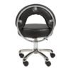 Zen taburete para pedicura negro bajo