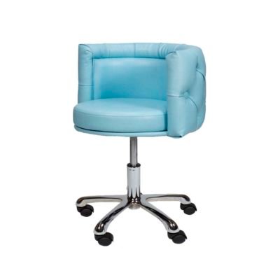 silla estetica manicura pedicura deco azul