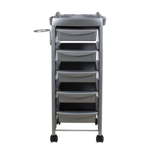 carrito de peluquería profesional estética auxiliar Next plata