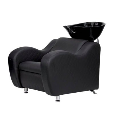 lavacabezas peluqueria negro diseño onda